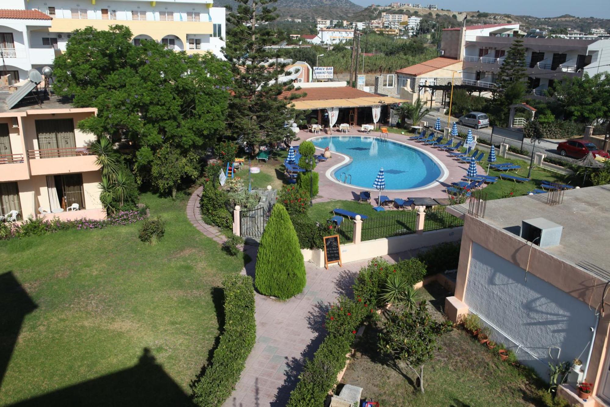 Lyristis Dinos Studios & Apartments Faliraki Eksteriør bilde